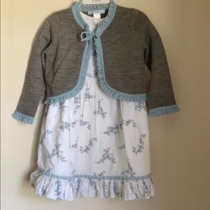 Dress with sweater